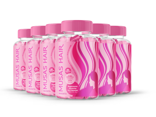 Musas Hair - 6 Potes
